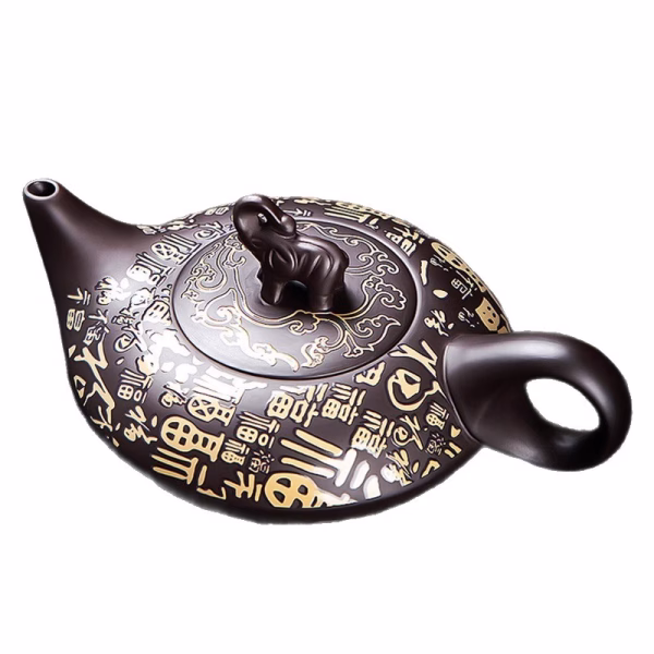 Aladdin's Lamp Heat-Change Purple Clay Tea Pot - Image 5