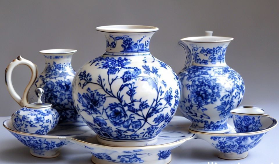 Blue and white porcelain