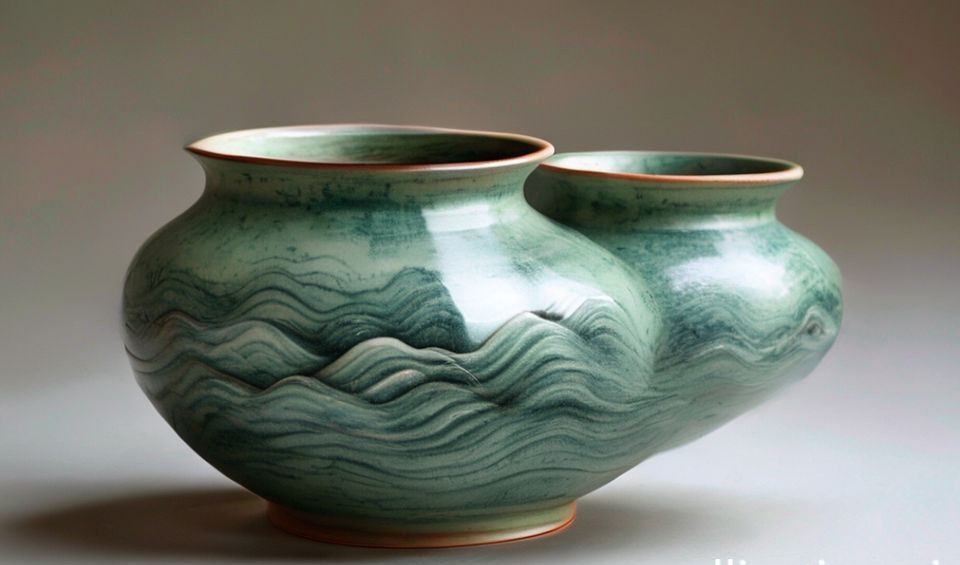Celadon pottery