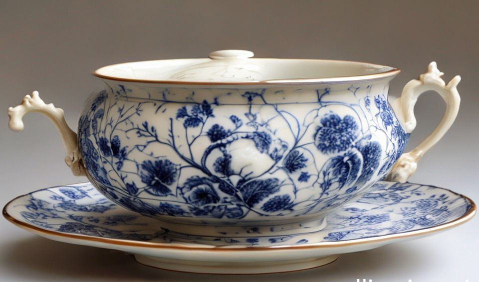 A delicate bone china vessel held in a potter's hands, backlit to show its translucency.