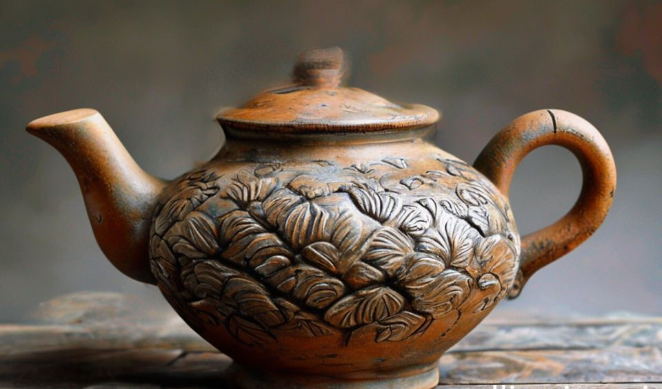 Yixing clay teapot