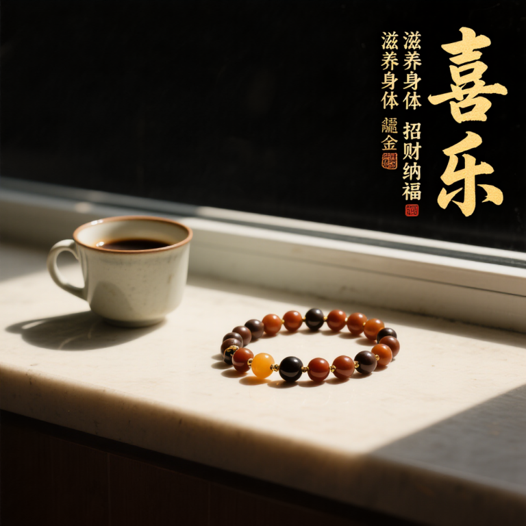 Ancient Craftsmanship & ICH Herbal Beads Bracelet with Yellow Citrine & Silver Filigree Cloud-Patterned Luck-Boosting Beads photo review