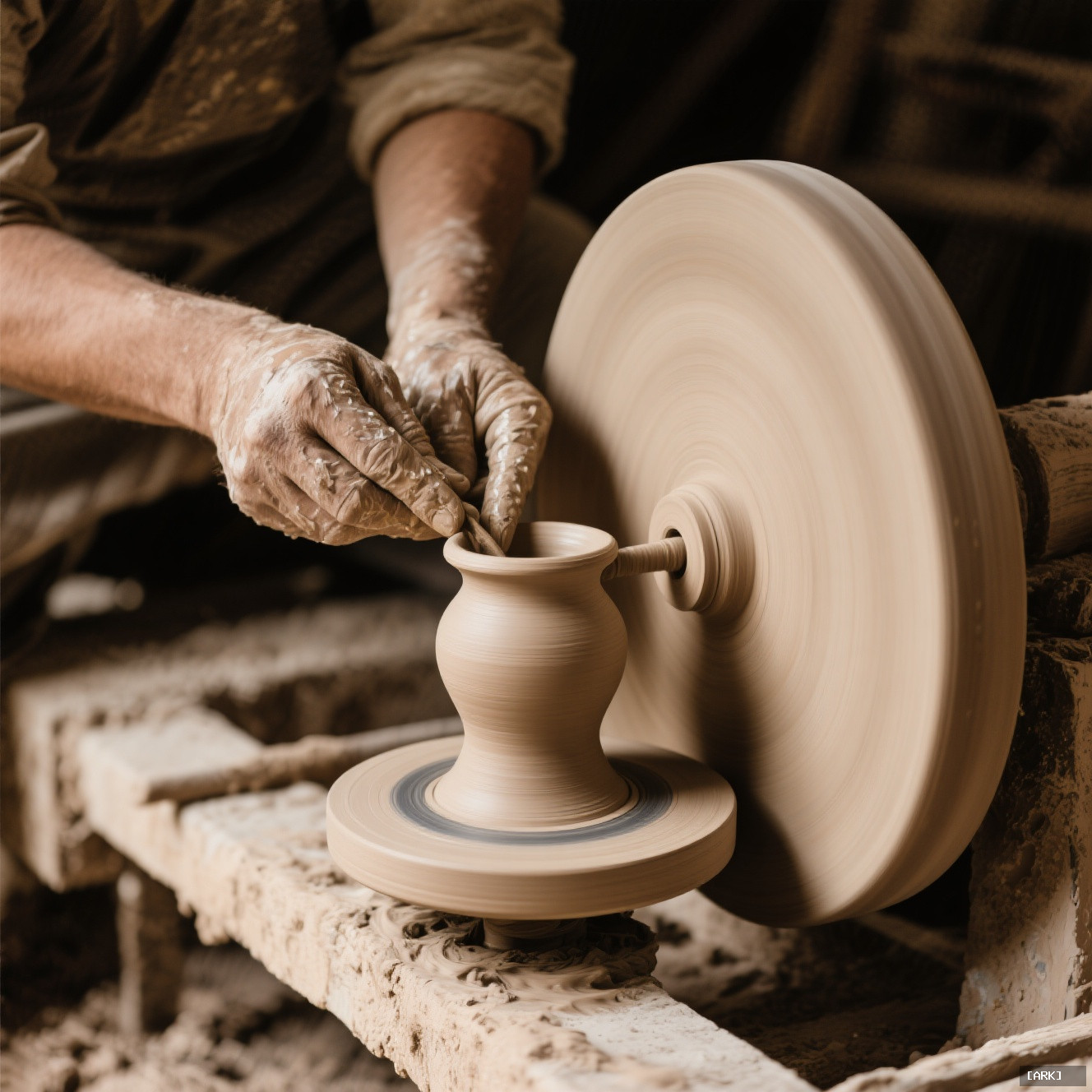 ancient pottery wheel techniques that