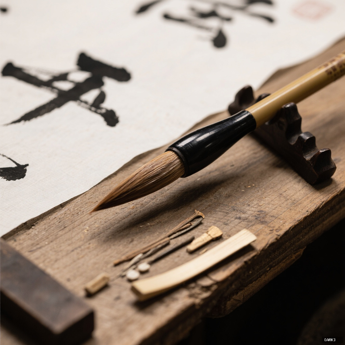 chinese calligraphy brush making field The Soul of the Line: Core Materials…