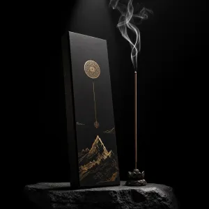 HandMyth Tibetan Incense hero showcase - Tashi Delek authentic gift box featuring traditional Tibetan monastery incense for meditation