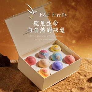 FireFly Constellation Eight Planets Rotating Aromatherapy Candle Set - Creative Gift for Women's Birthday & Souvenir - Handmade Chinese Gift Detail