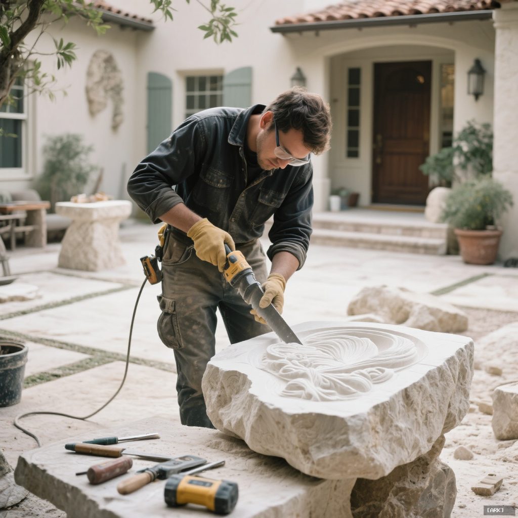 HandMyth - Working With Courtyard Stone Carving - Authentic Chinese Artisan Craft