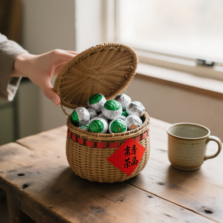 Xinhui Small Green Mandarin Orange Aged Imperial Pu-erh Tea with Dried Tangerine Peel - 500g Gift Box photo review