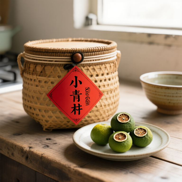 Xinhui Small Green Mandarin Orange Aged Imperial Pu-erh Tea with Dried Tangerine Peel - 500g Gift Box photo review