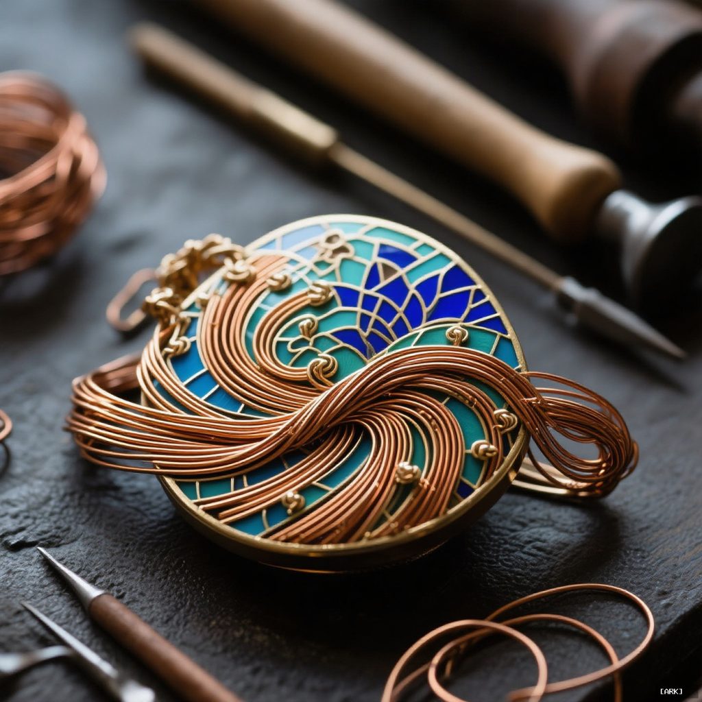 HandMyth - Cloisonne Wire Inlay Techniques Without - Authentic Chinese Artisan Craft