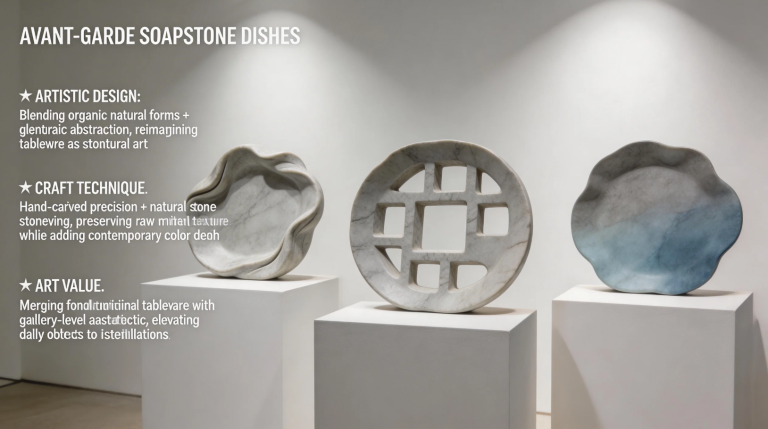 Rethinking Handmade soapstone dishes