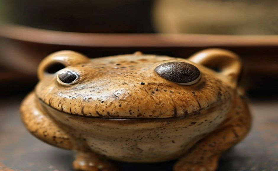 How often should I pour tea on my tea pet for the best patina?