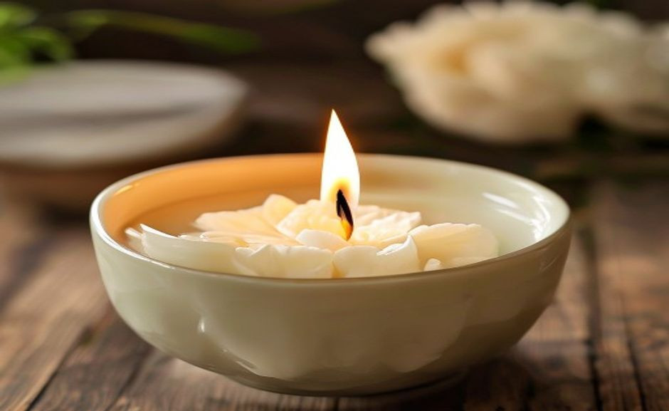 What makes a peony candle different from other floral candles for relaxation? Peony candles