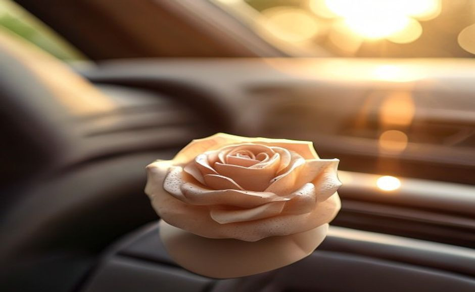 How do I make my rose car diffuser last longer in hot weather? Heat