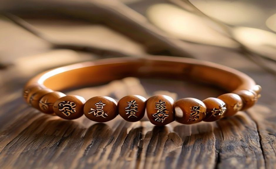 What is the meaning of a Buddhist mantra bracelet? A Buddhist mantra bracelet is