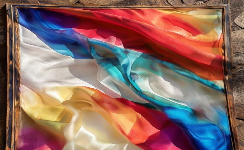 What is the difference between silk painting and dyeing? Silk painting uses a resist—typically