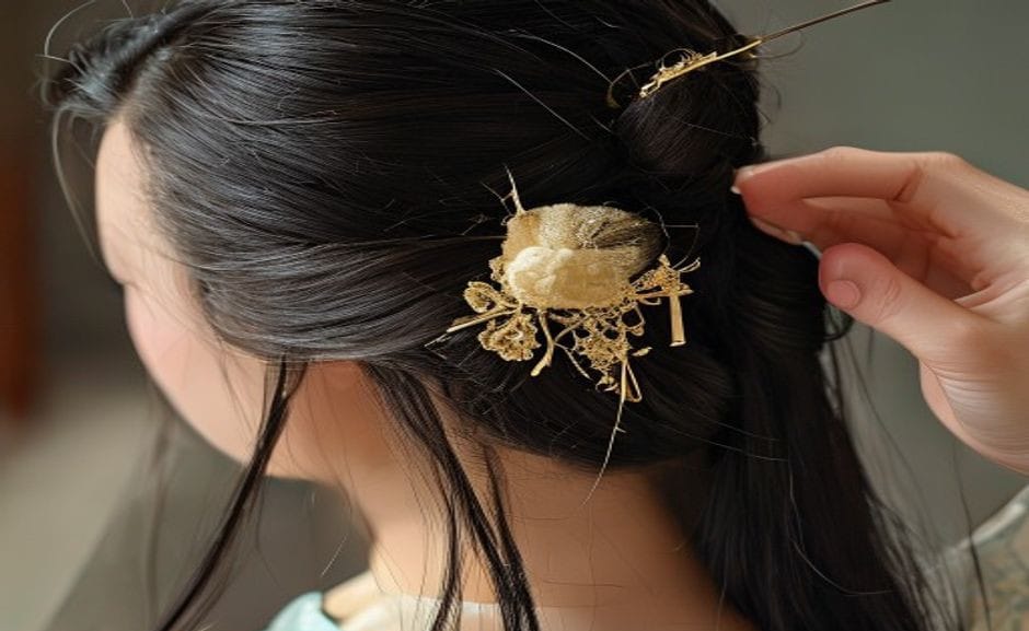 Getting Started with Hanfu Hairstyles: The Tang Dynasty Bun Myth When I first tried