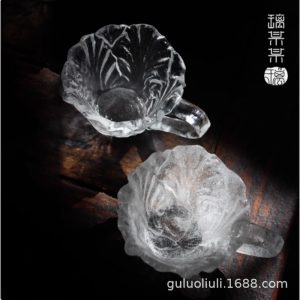 Cabbage form porcelain tea cup intangible heritage Guluo Liuli craft